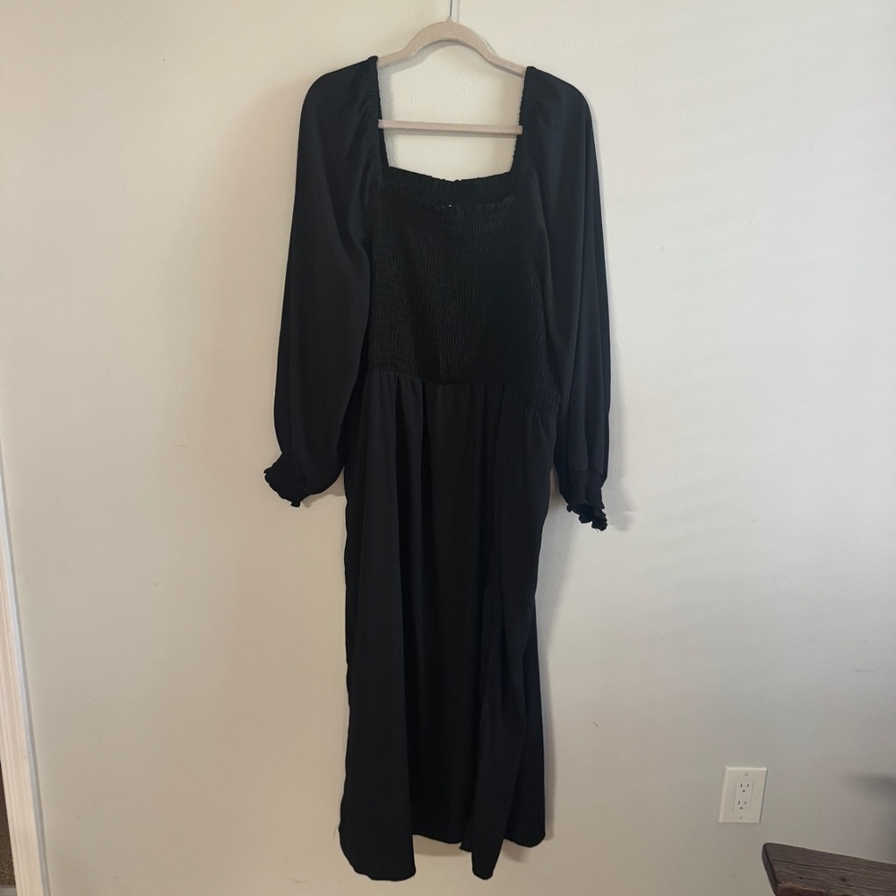 La Ligne Black Long Sleeve Dress
